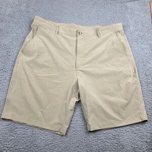 FootJoy FJ chino Perforance Golf Shorts Mens 40 Tan